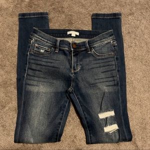 New York & Company Ripped Legging Jeans